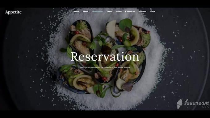 design unique wordpress restaurant website with food order, delivery system