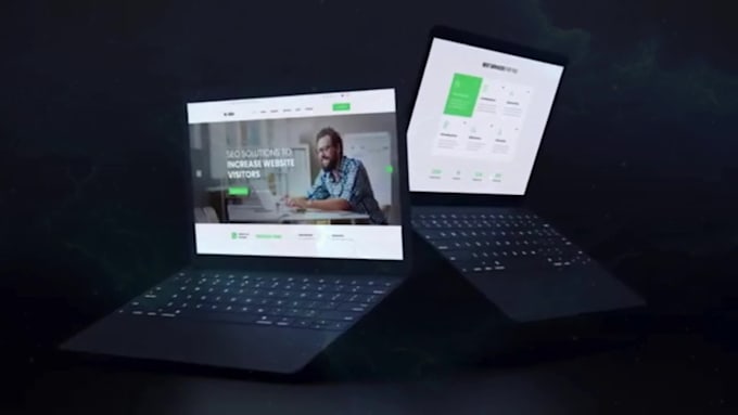 create a professional responsive web site for you