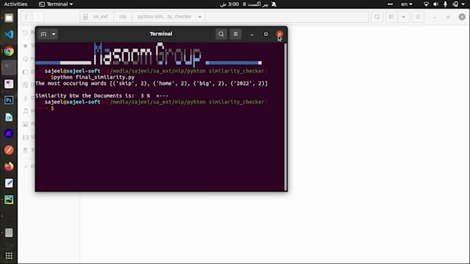do your python project, python script and python task
