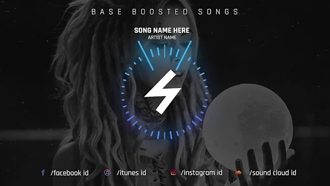 Create stunning audio spectrum or music visualizer by Slsvideo | Fiverr