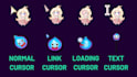 create a custom personalized animated cursor