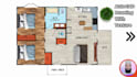 do architectural 2d floor plan, elevation from hand sketch