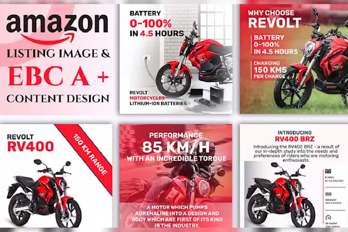 design your amazon images and infographics