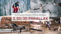 create parallax photo animation video from your still image