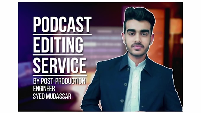 manage podcast video editing