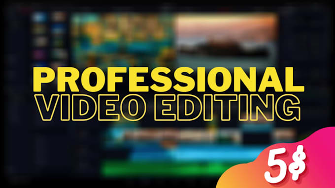 do video editing and thumbnail for youtube