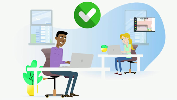 create 2d animated explainer video and 2d animation marketing video