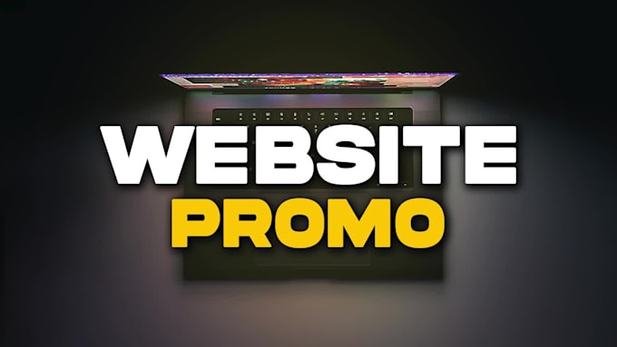create website promo video, online store