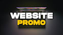 create website promo video, online store