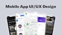 create mobile app design UI UX with figma