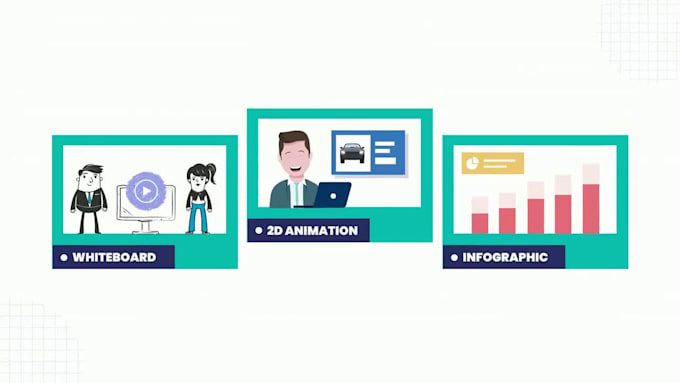 make stunning 2d animated explainer video for your services