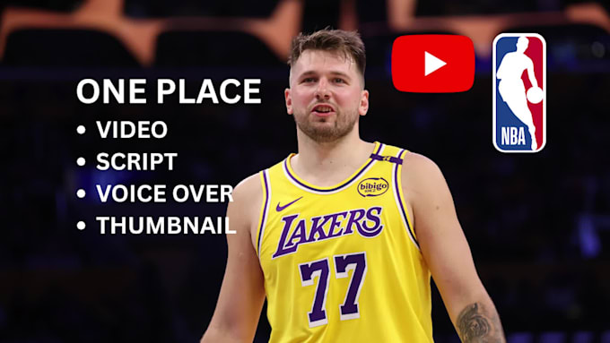 produce complete nba youtube videos