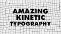 create professional kinetic typography titles animated video