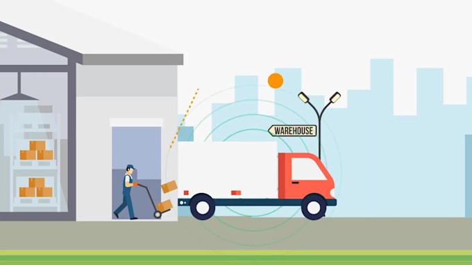 create 2d animated explanatory video