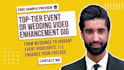 upscale, denoise, sharpen, enhance, wedding or event videos with topaz video ai