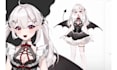 draw and rig live2d model 2d vtuber model, vtuber commission, custom vtuber