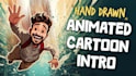 create a cartoon animation intro for youtube, twitch