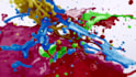 create professional 3d water logo animation