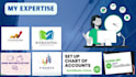 setup, cleanup and do bookkeeping in quickbooks, xero