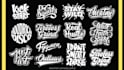 do custom calligraphy, hand lettering and typography logo