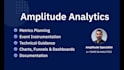 setup amplitude analytics, reports and dashboards