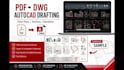 draw architectural floor plans, elevations and sections