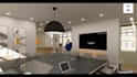 generate a 2d plan to 3d floorplan visualization