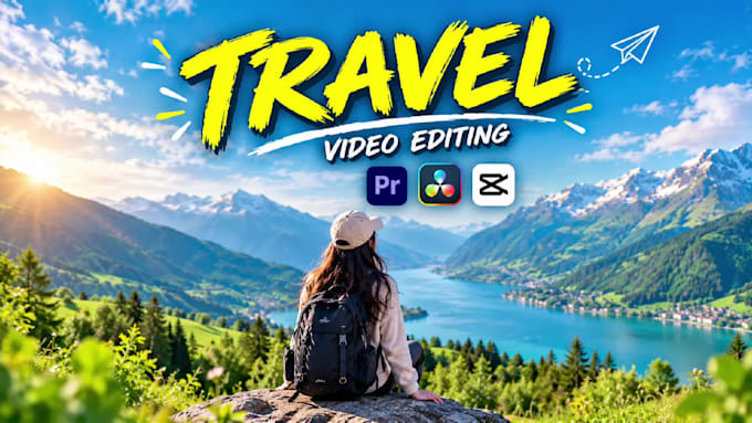 edit travel video, vacation vlog, youtube video