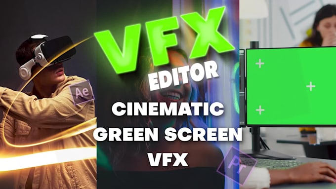 do professional cinematic video editing with vfx