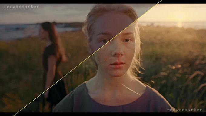 do cinematic video color grading being a pro colorist