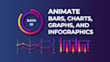 animate bars, charts, graphs, and infographics