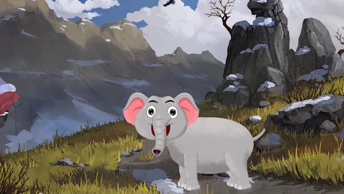 create kids learning video