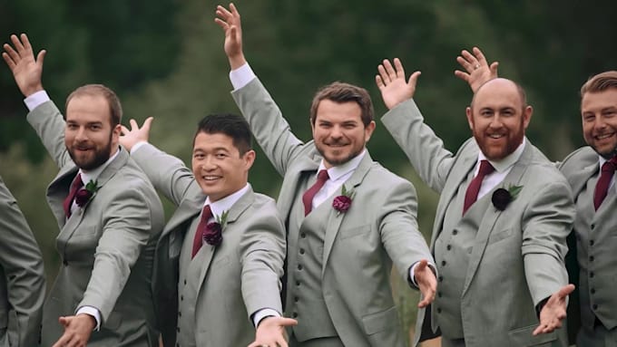 create an australian nonchronological wedding video
