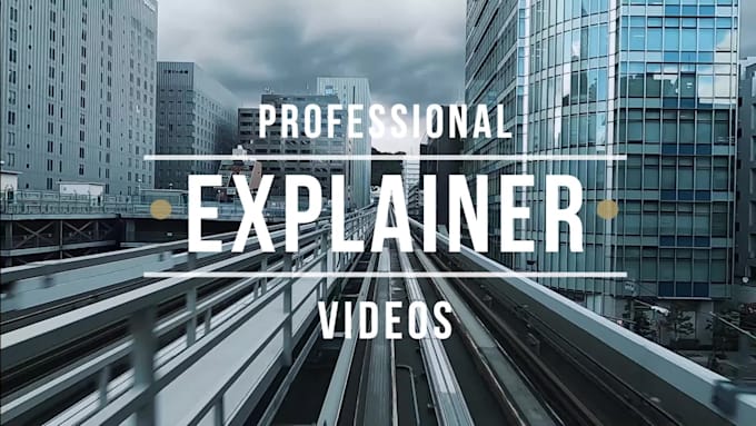 Create professional explainer video for your business with voiceover by ...