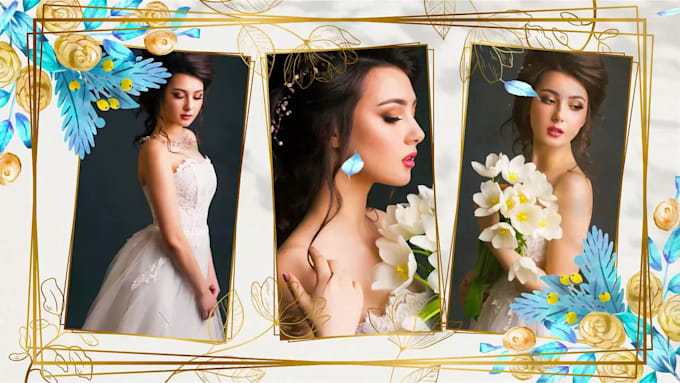 create wedding and memorial slideshow videos