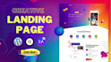build wordpress website or elementor landing page design