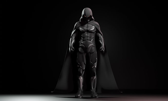 design 3d model character with blender texturing hardsurface sculpt game asset