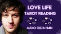 give a love life tarot reading as an audio file in 24h