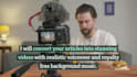 convert article into a high quality video