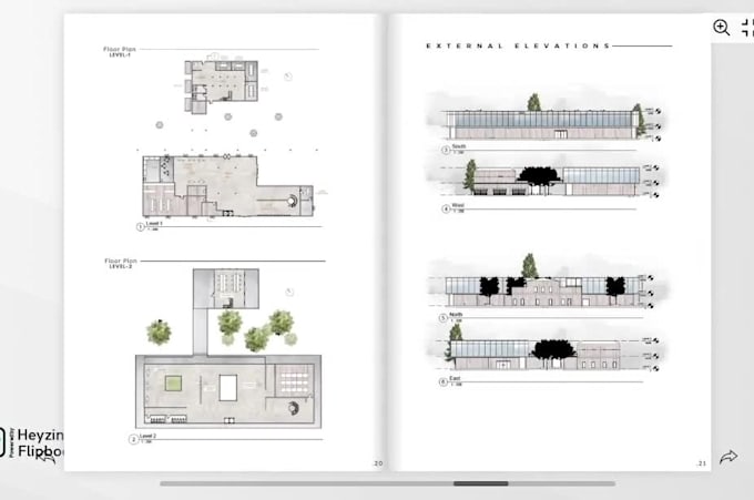 design portfolio and architectural presentation for firms