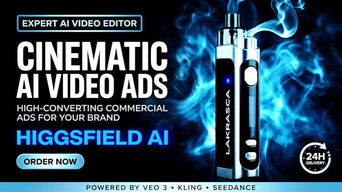 do higgsfield ai video higgs field ai product ads ai cinematic, realistic video