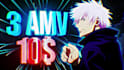 do 3 amv anime edit for only 10 dollars