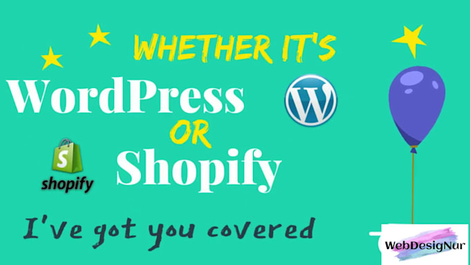 develop modern wordpress business or ecommerce websites