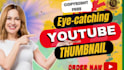 create eye catching copyright free youtube thumbnails for within 1 hours