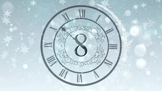 do 2026 new year countdown video animation withing hrs