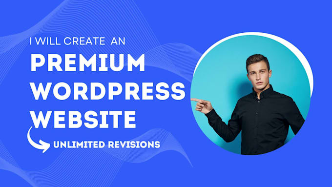 design a premium wordpress website, blog, business, news