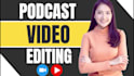 do your podcast video editing and zoom interview