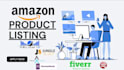 create amazon  product listing optimization, amazon fba product listing