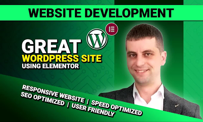 create wordpress website with elementor plugin