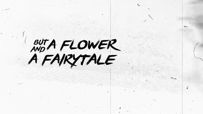 creat motion lyric video for your rap punk hardcore metal song